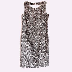 Talbots sleeveless midi, fully lined dress. Size 6